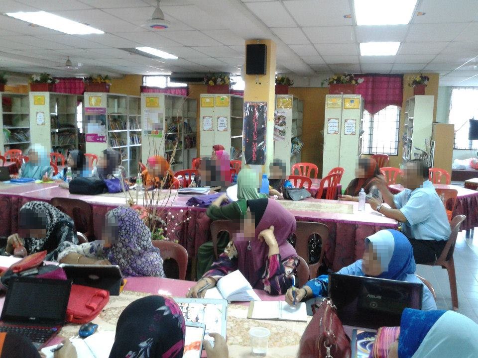 Latihan Penggunaan SKY Online di SK Saujana Utama