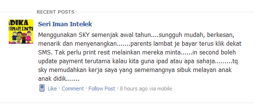 Testimoni Tadika Seri Iman Intelek